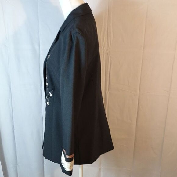 Jessica Howard Embroidered Women's Blazer - Picture 4 of 8